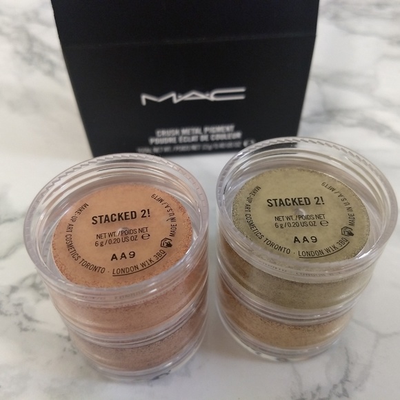 MAC Cosmetics Crush Metal Pigments: Stacked 2! LE - Picture 2 of 2